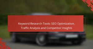 Ferramentas de Pesquisa de Palavras-chave: Otimização SEO, Análise de Tráfego e Insights de Concorrentes